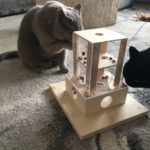 Leckerliebox Intelligenzspielzeug für Katzen