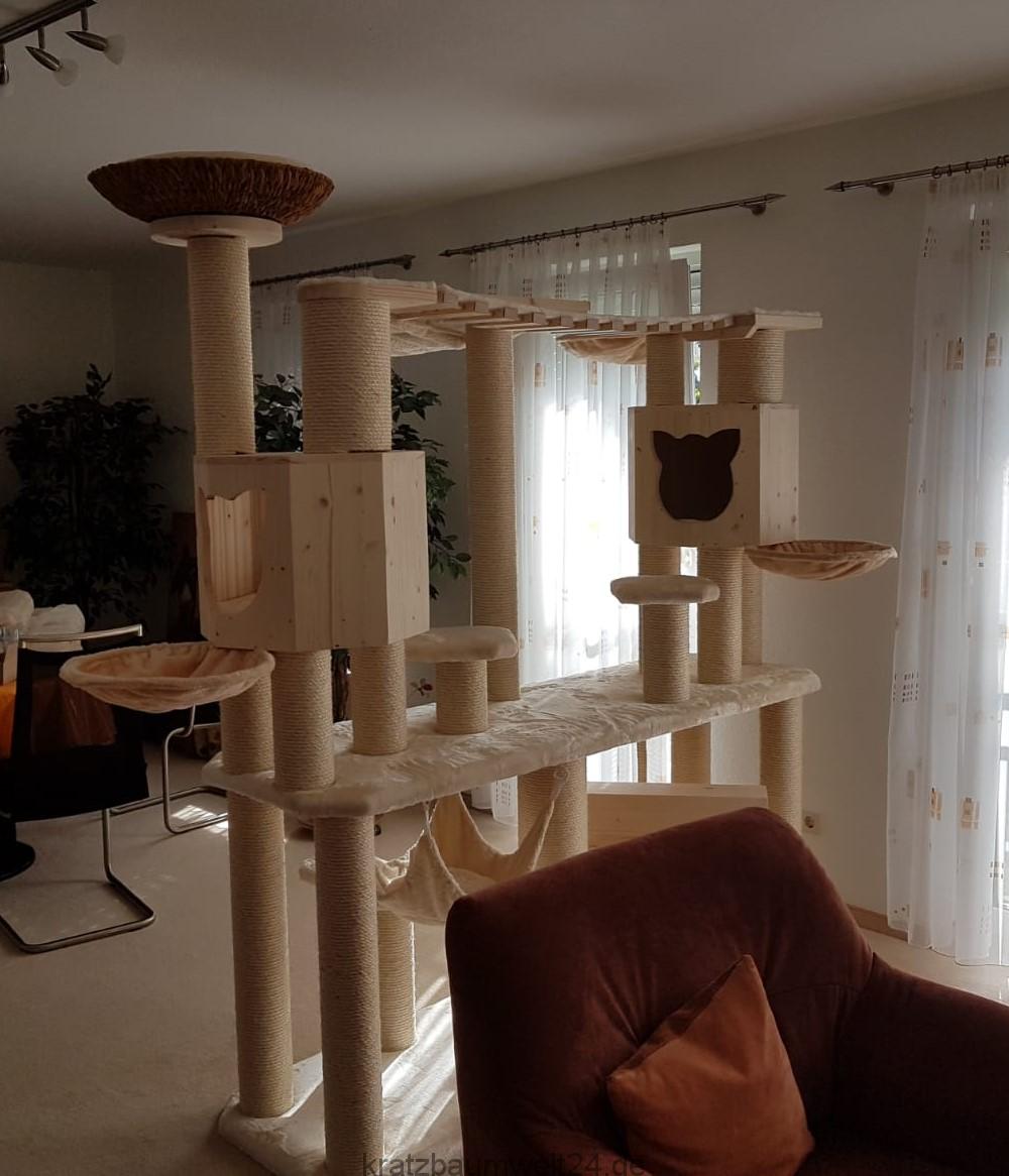 Exklusive Katzenmobel Designer Mobel Fur Katzen Sonderanfertigung Fur Katzen Kratzbaum Gigant Xxl Stamm Fur Katzen Kratzbaumwelt24 De