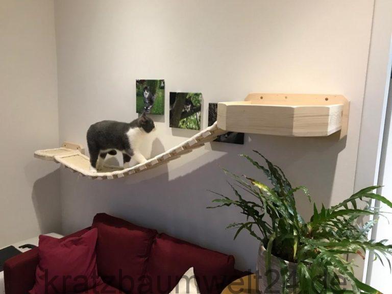 Kratzbaum für die Wand Kletterwand für Katzen Wandbettchen für Katzen Kletterparadies für Katzen