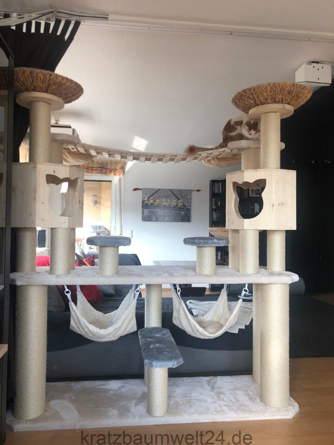 Kratzbaum gigant sehr stabil, Massivkratzbaum für Katzen, Exklusive ... - Kratzbaum Gigant Sehr Stabil Massivkratzbaum Fuer Katzen Exklusive Katzenmoebel Moebel Fuer Katzen Aus Holz Kratzbaum XXL 1152x1536
